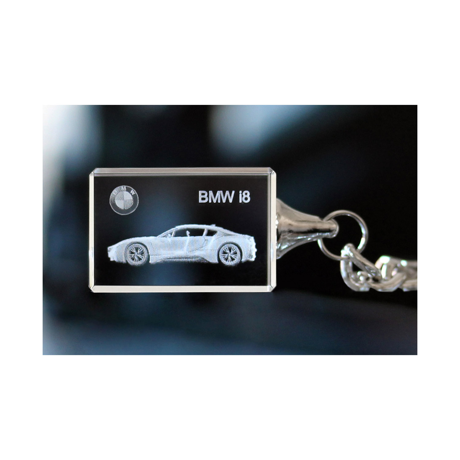 Standard 3D Keyring BMW i8
