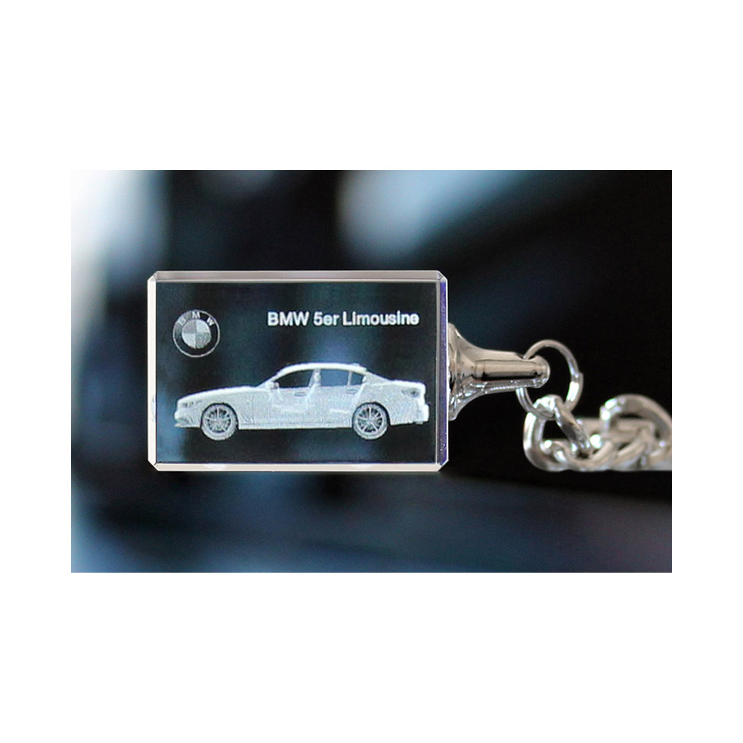 Standard 3D Keyring BMW 5er Limousine
