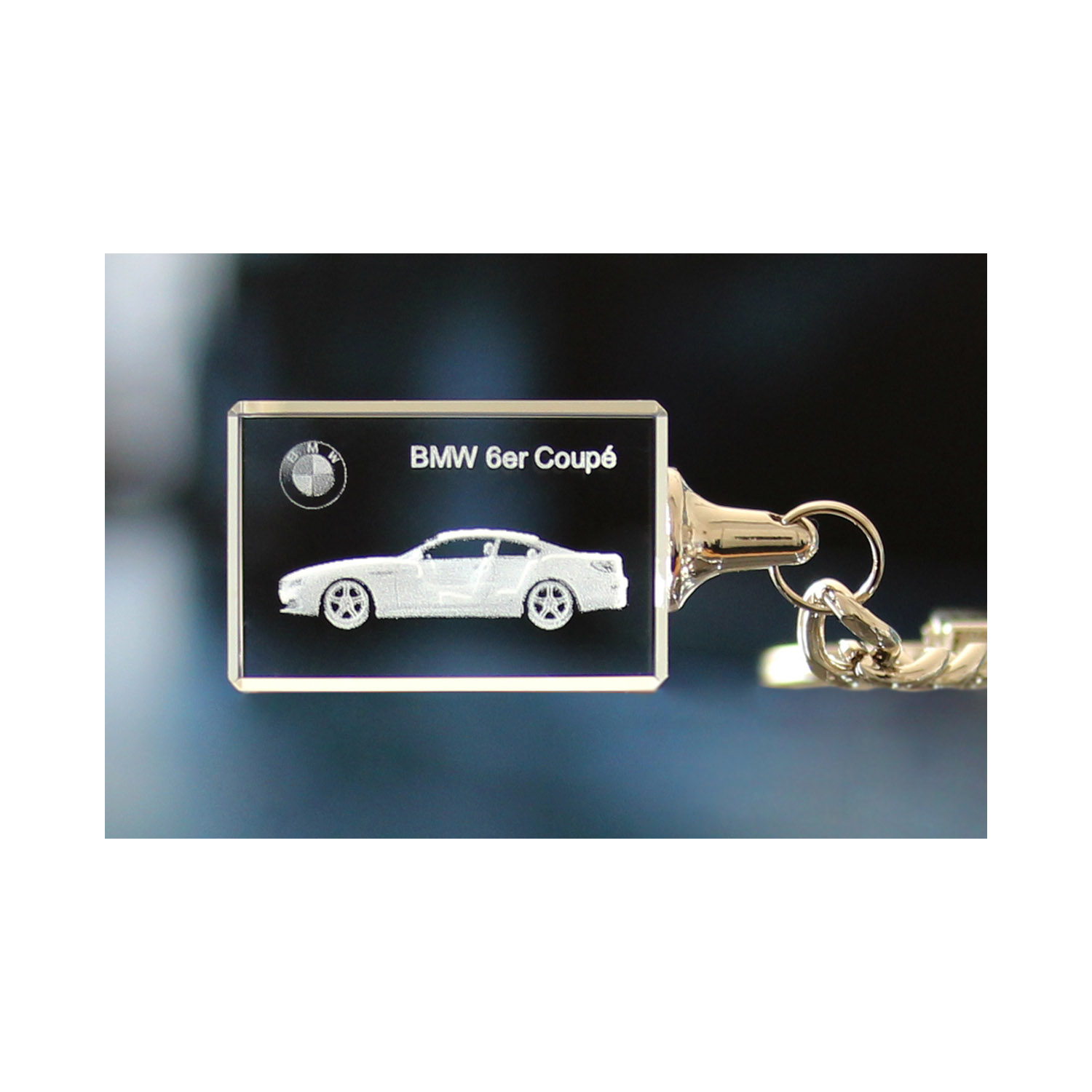 Standard 3D Keyring BMW 6er Coupe