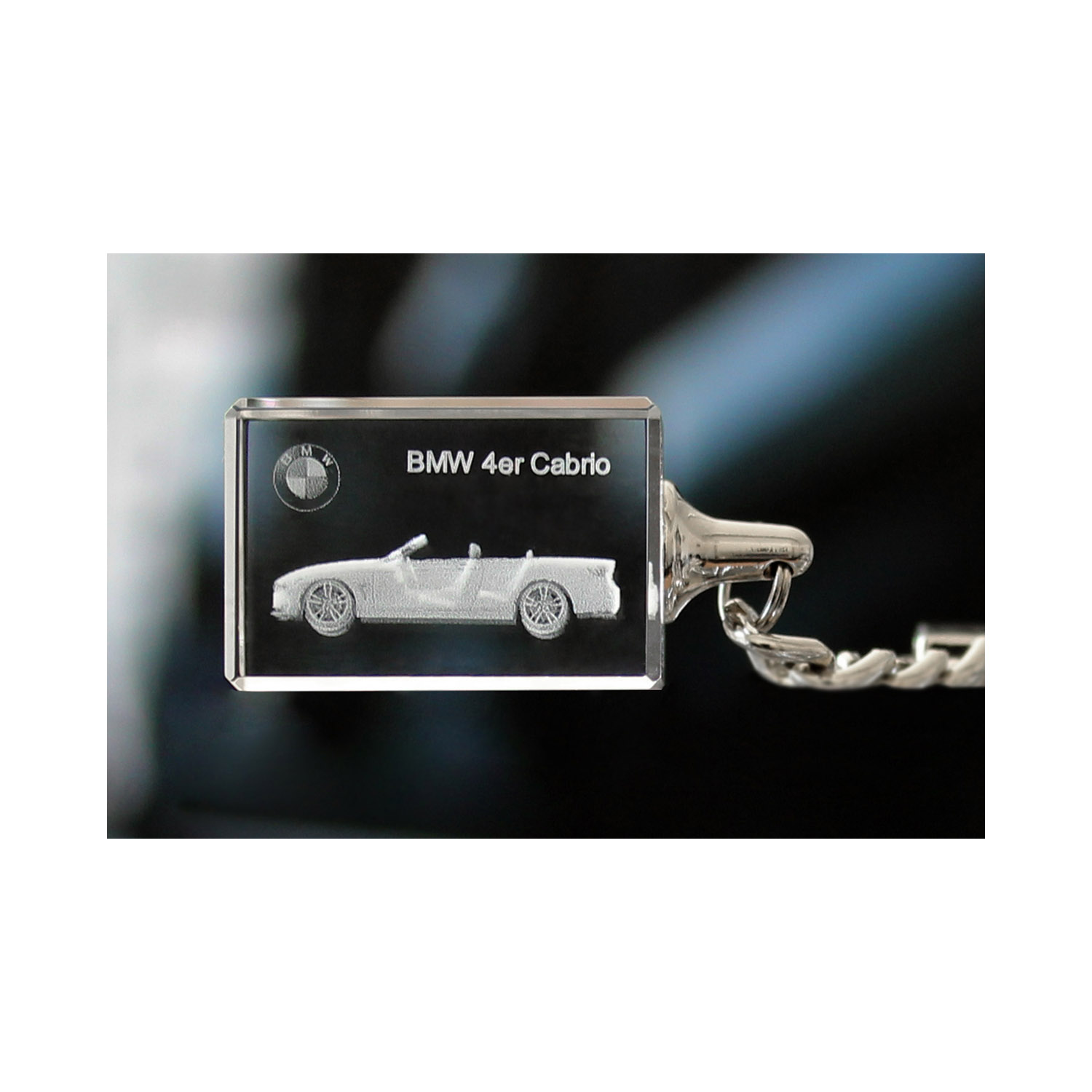 Standard 3D Keyring BMW Cabrio
