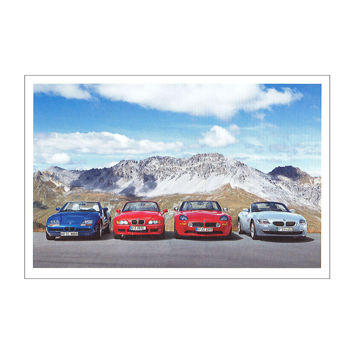 Postkarte BMW Z8, Z4 3.0si