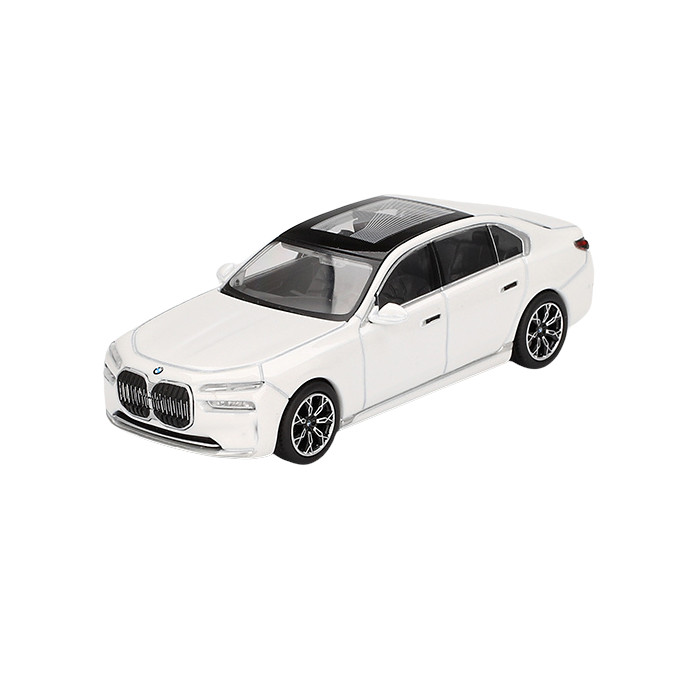BMW i7 xDrive60 2024 Mineralweiß - 1:64