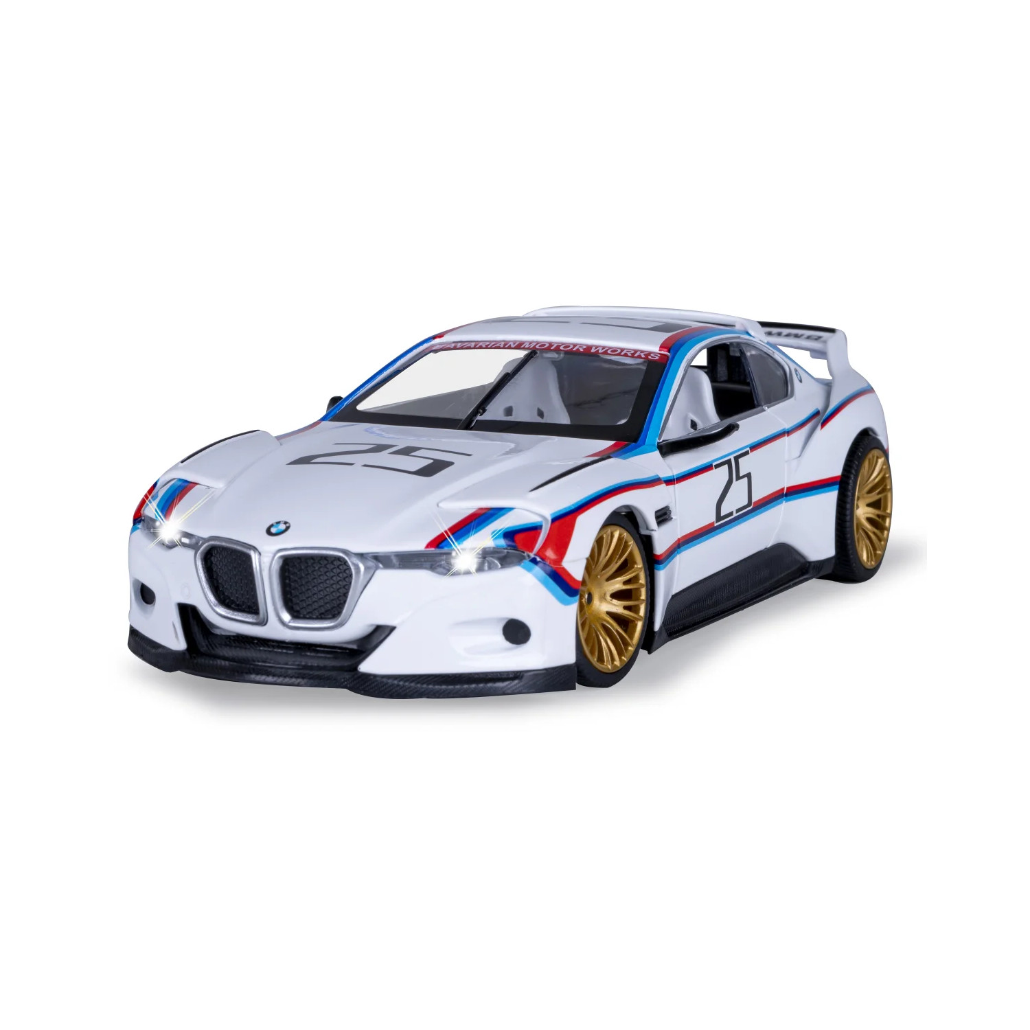 BMW 3.0 CSL Hommage R Diecast Weiß - 1:24  
