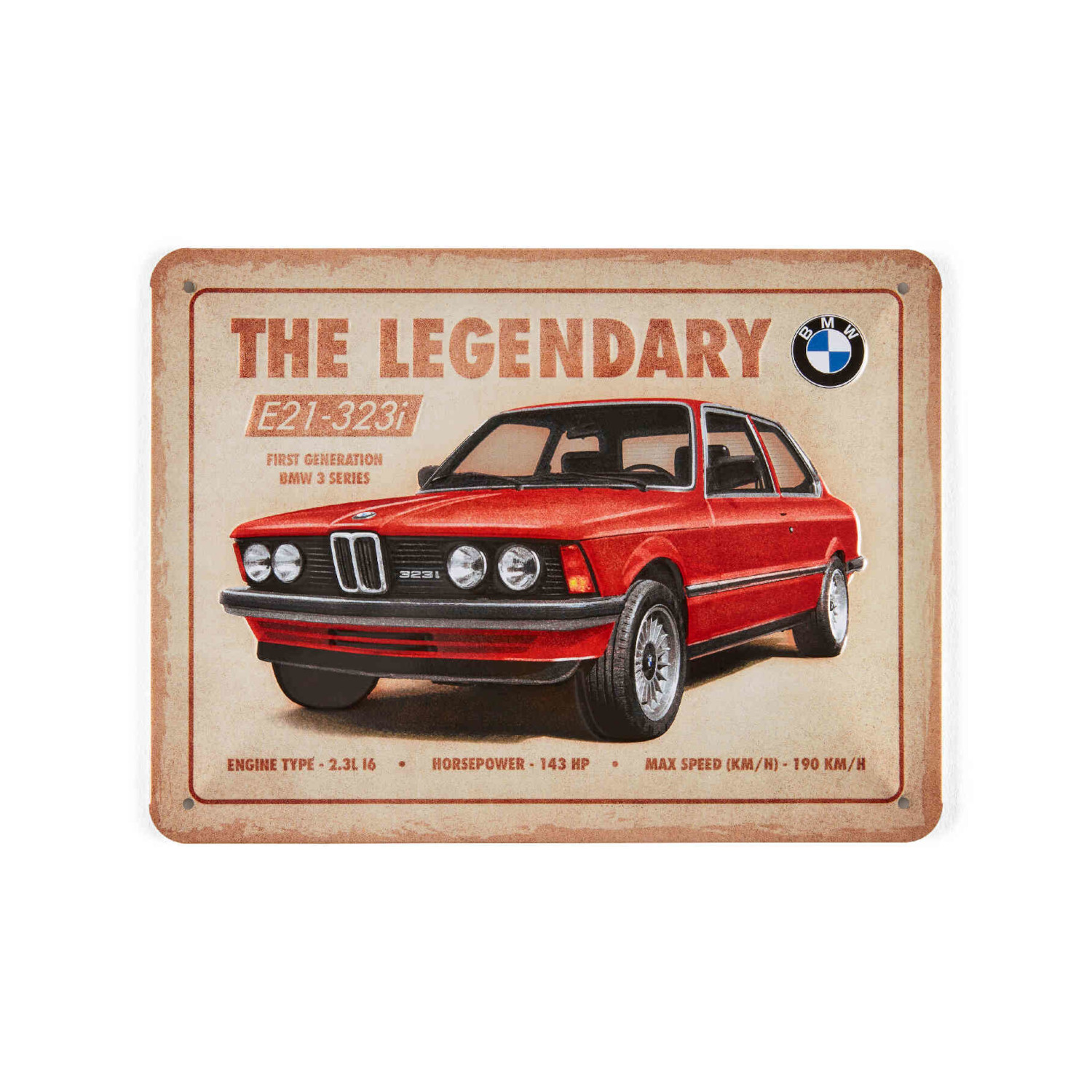 BMW Blechschild E21