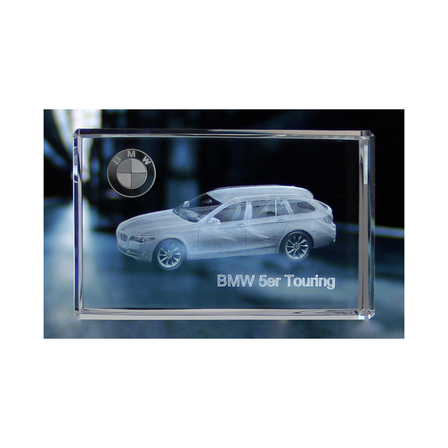 Standard 3D Glaskristall BMW 5er Touring