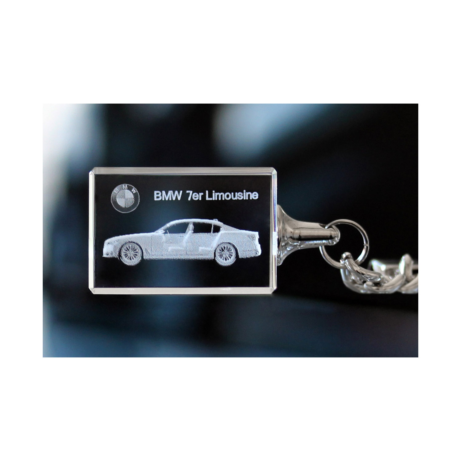 Standard 3D Keyring BMW 7er Limousine