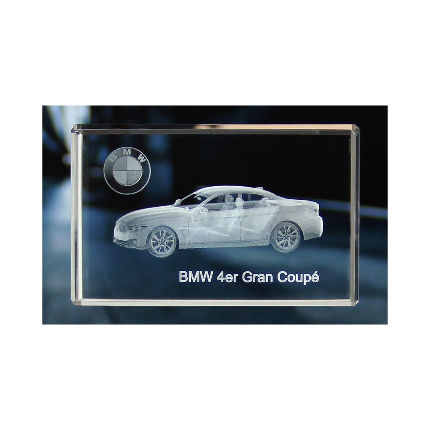Standard 3D Glaskristall BMW 4er Gran Coupe