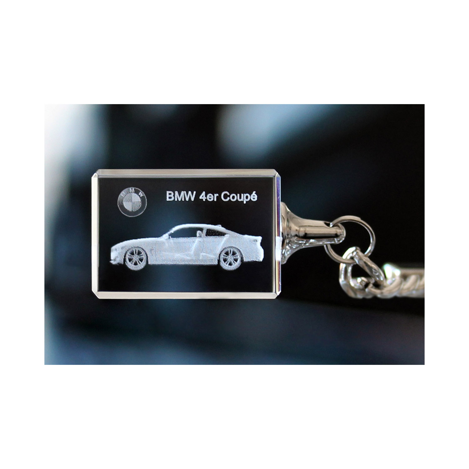Standard 3D Keyring BMW 4er Coupe