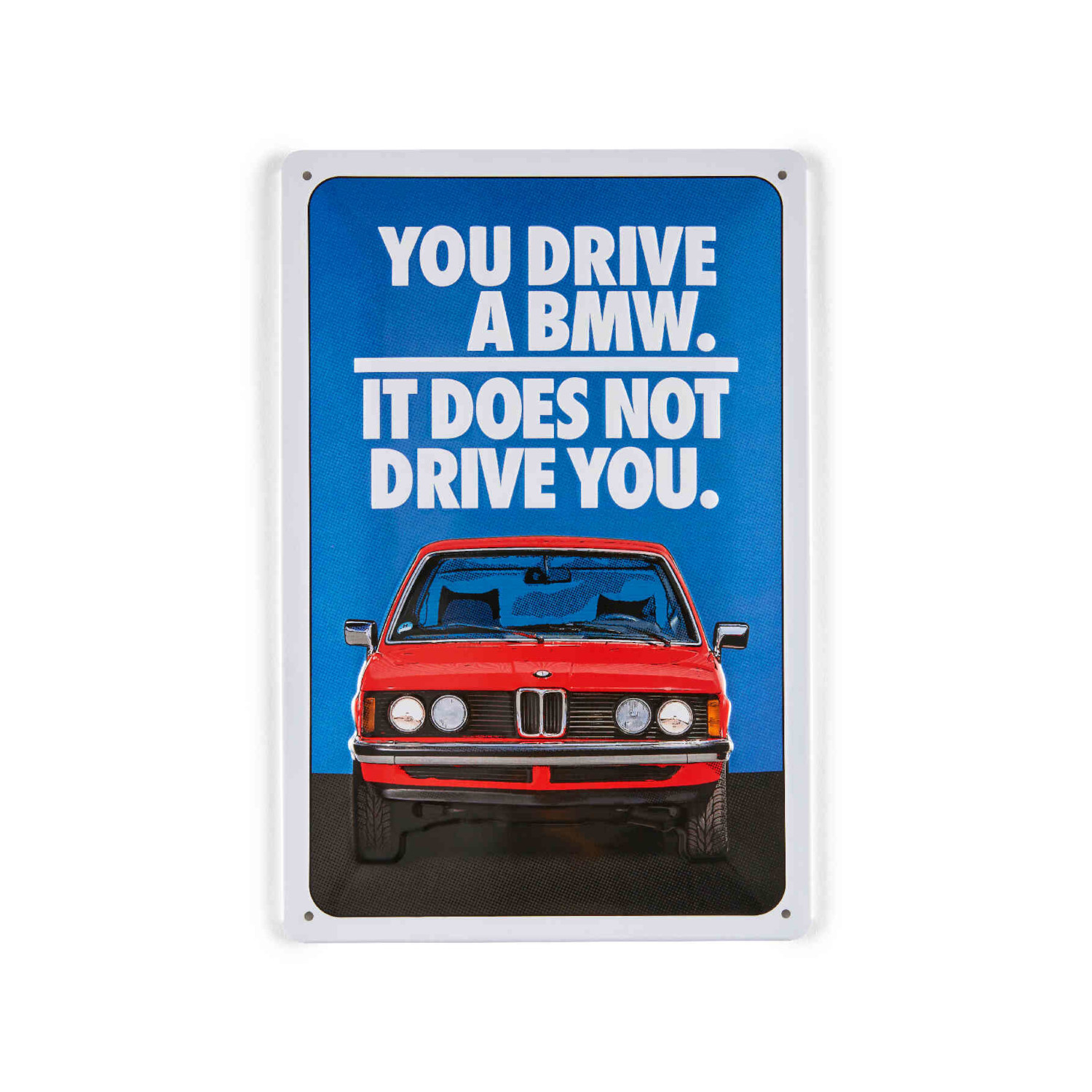 BMW Blechschild Claim