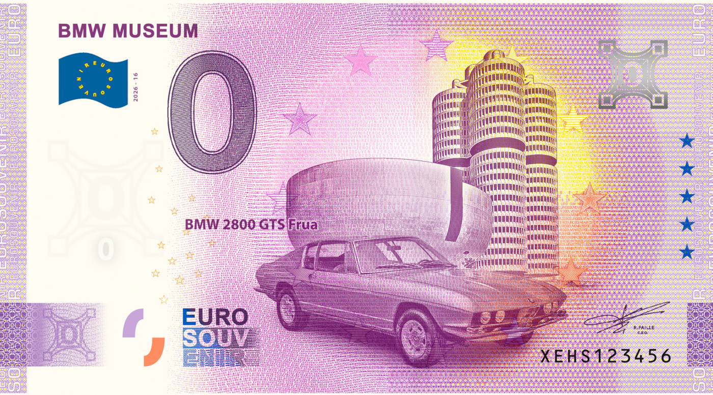 Euroschein BMW 2800 GTS Frua - Standardedition