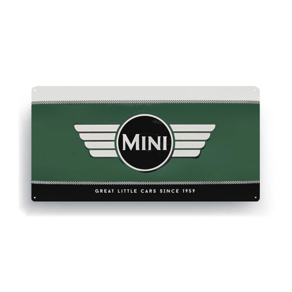 MINI Blechschild - Great Little Cars Since 1959
