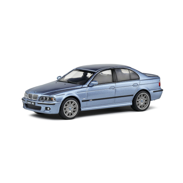 BMW M5 (E39) Silver Water blue 2000 - 1:43