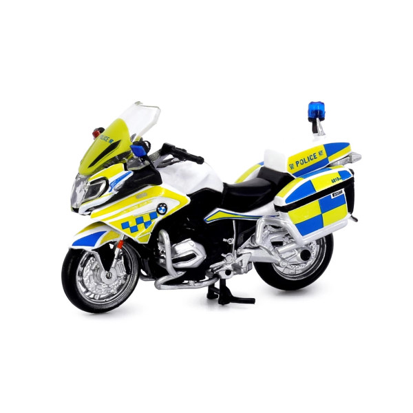 BMW R1200RT-P Police Motorcycle gelb/blau - 1:43