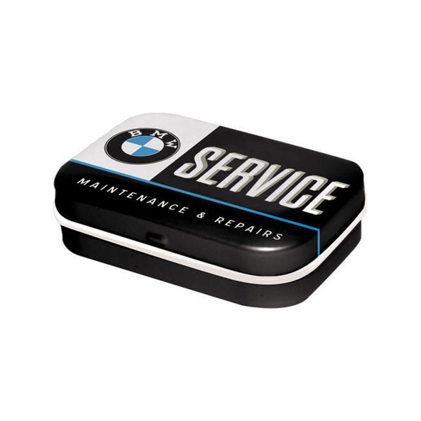 BMW Pillendose Service 4x6 cm 